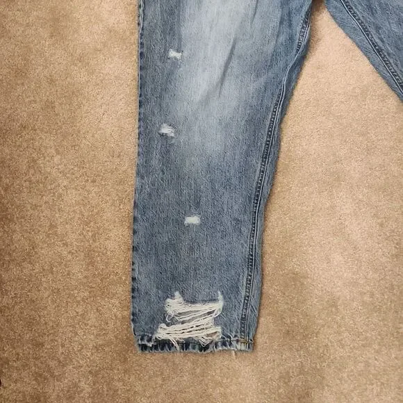 KanCan Light Wash Distressed Skinny Jeans Size 20 - Picture 4 of 11